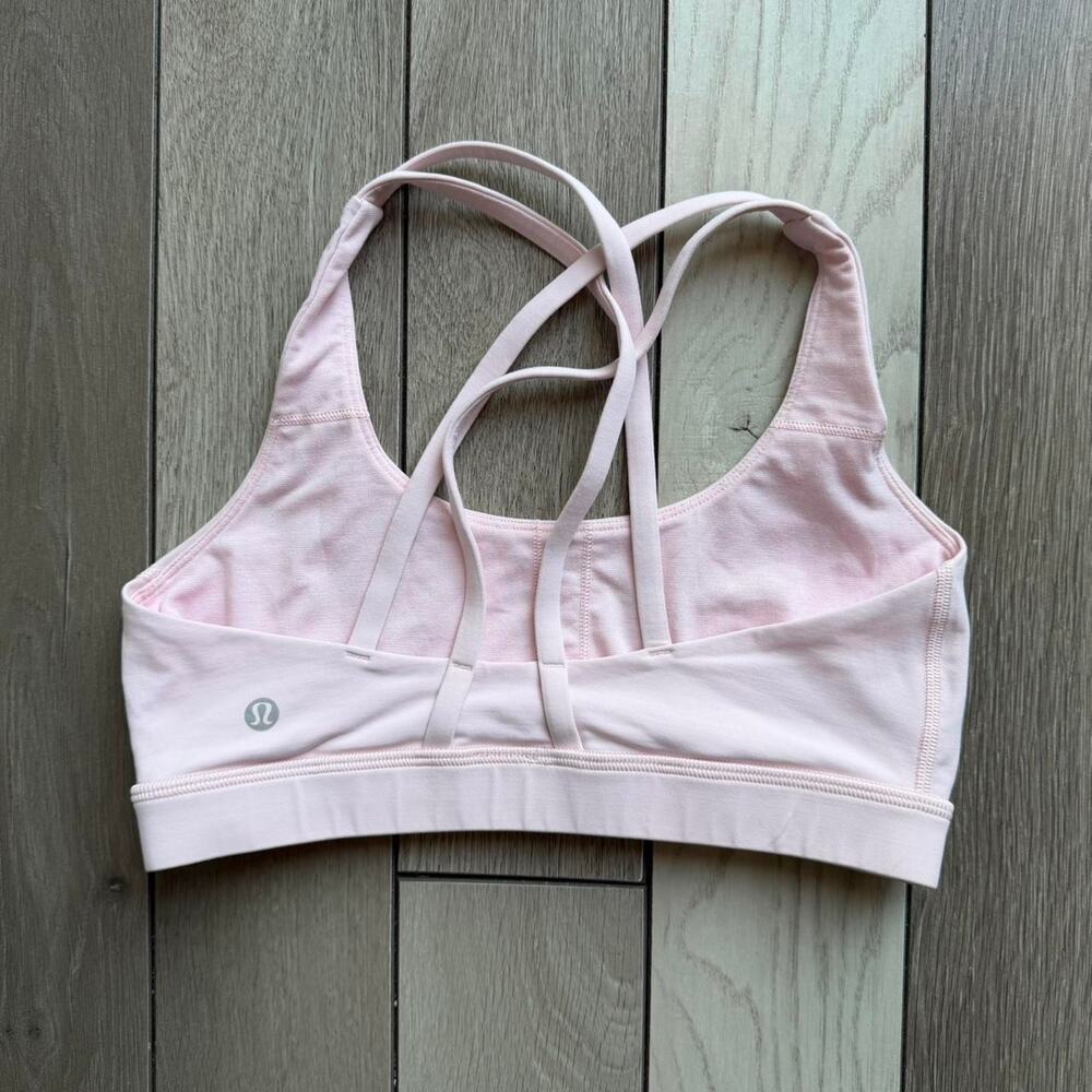 Lululemon light pink strappy sports - Picture 2 of 6
